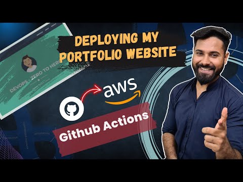 Deploying my DevOps Portfolio Website using GitHub Actions on AWS (Hindi)