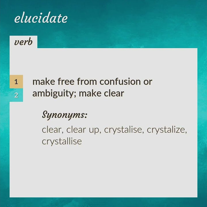 elucidate-meaning-of-elucidate-youtube