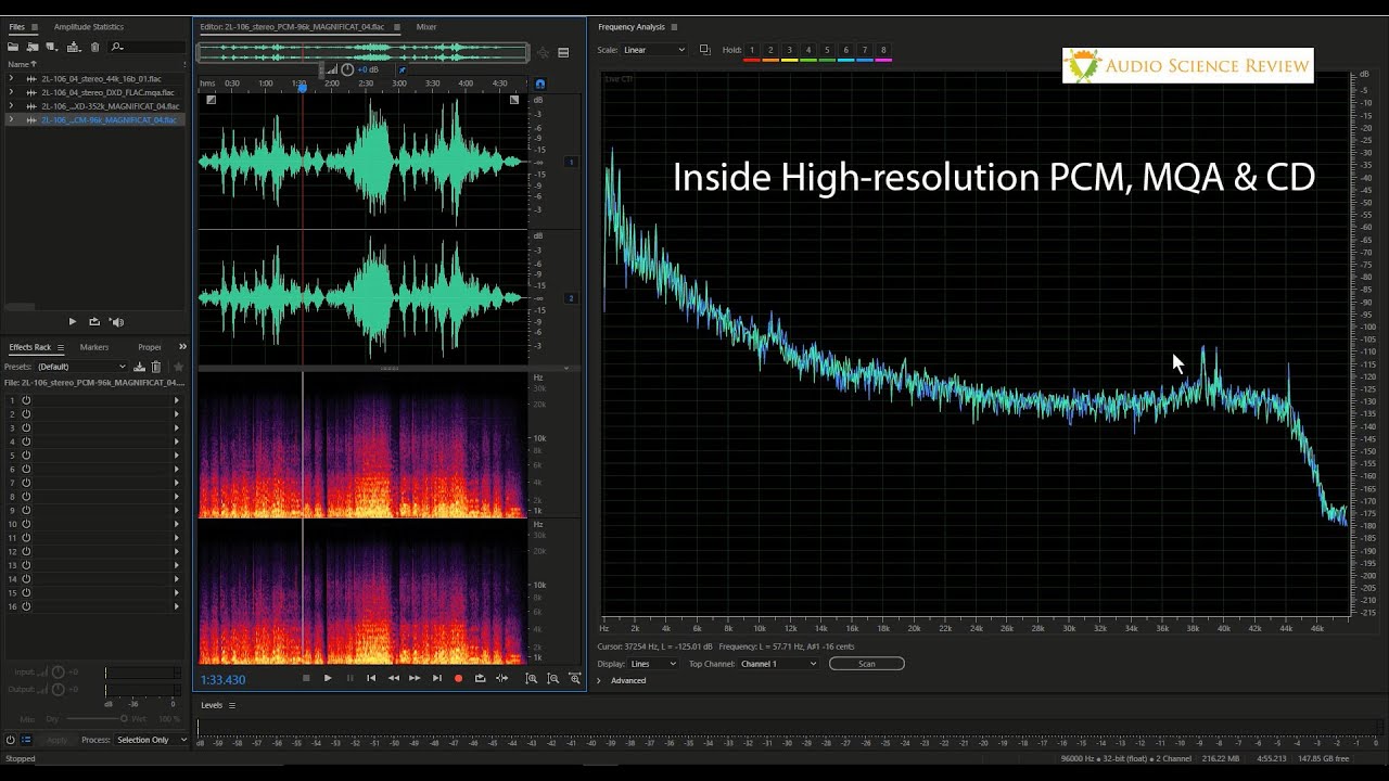 Inside High-res audio: PCM vs MQA vs CD: 2L Sampler Comparison - YouTube
