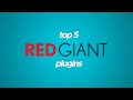 The ULTIMATE list of Red Giant plugins for Premiere Pro!