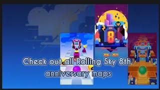 How To Easily Beat All Rolling Sky 8Th Anniversary Maps