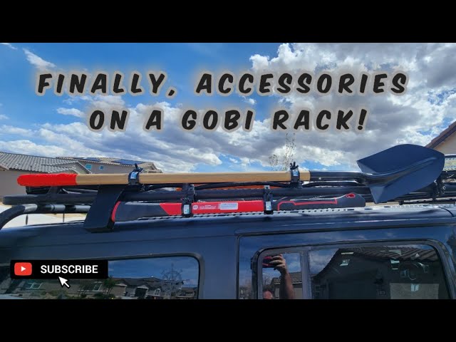 How to hang accessories on GOBI Safari Rack! Let's get creative! 