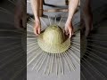 How to make a bamboo hat no one has sharedcarving art