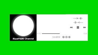 Green Screen spectrum efek 💚 Player Musik Terbaru   Tutorial Edit Foto story