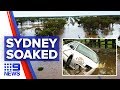Sydney lashed with torrential rain, floods, winds | Nine News Australia