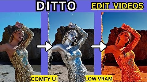 Ditto in ComfyUI — Video