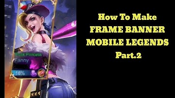 HOW TO MAKE FRAME BANNER MOBILE LEGENDS IN PICSART PART. 2