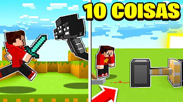 O que fazer no Minecraft quando está entediado?