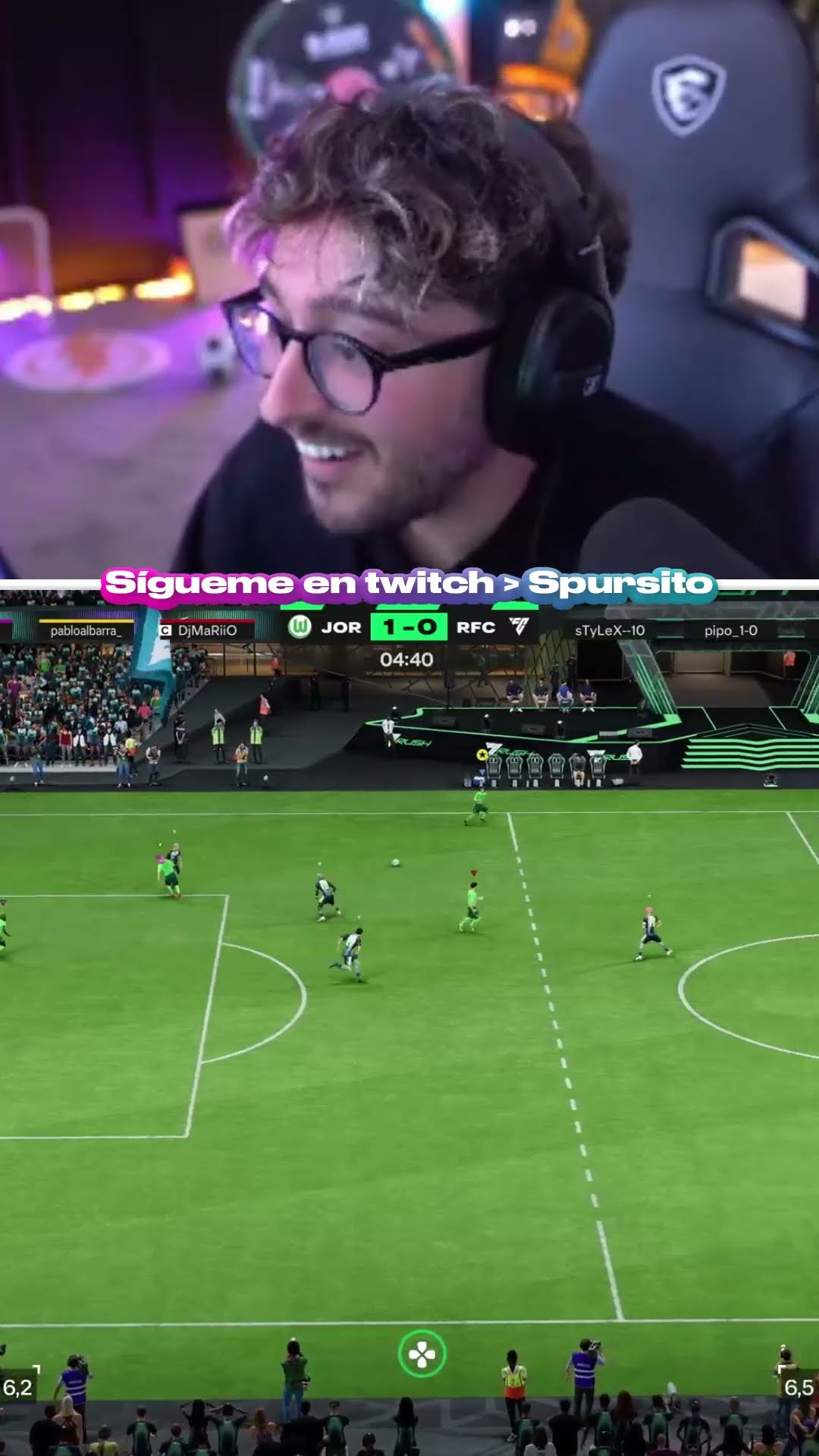 LA SEGUNDA MEJOR JUGADA ENSAYADA PARA RUSH