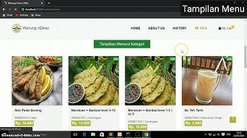 DEMO APLIKASI KASIR RESTORAN