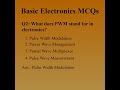 🔥Basic Electronics MCQs | Embedded Systems  #electronics #embeddedsystems