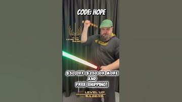 Durability Demonstration! Lightsabers guaranteed better than a stick