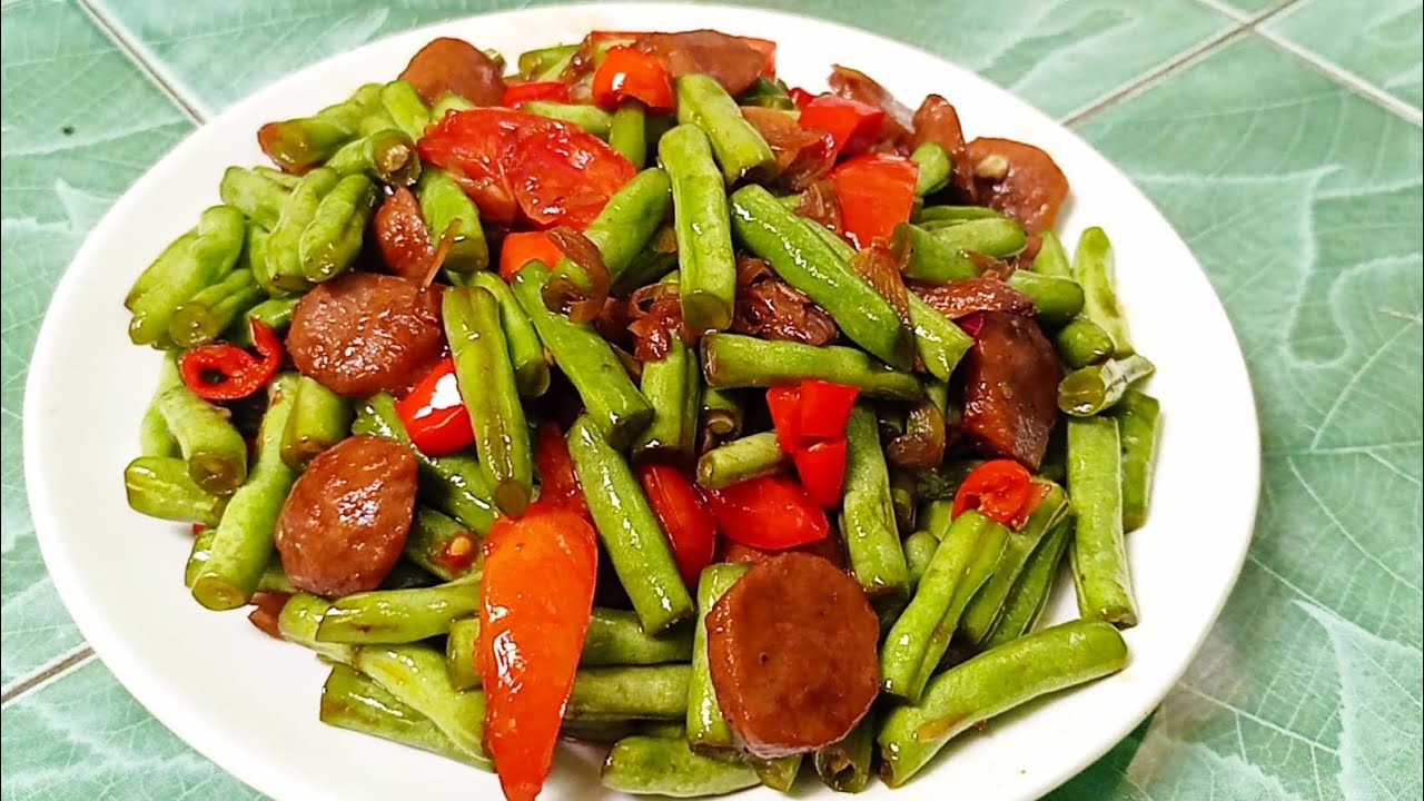 Bikin ketagihan resep sat set ala pak Hadi olahan buncis dan bakso (@Buk min Hadi channel)