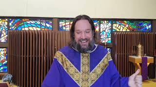 Sunday Catholic Mass for Feb 18 2024 with Father Dave (temptation)