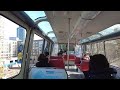 Riding the Seattle Monorail from the Space Needle to Downtown Seattle