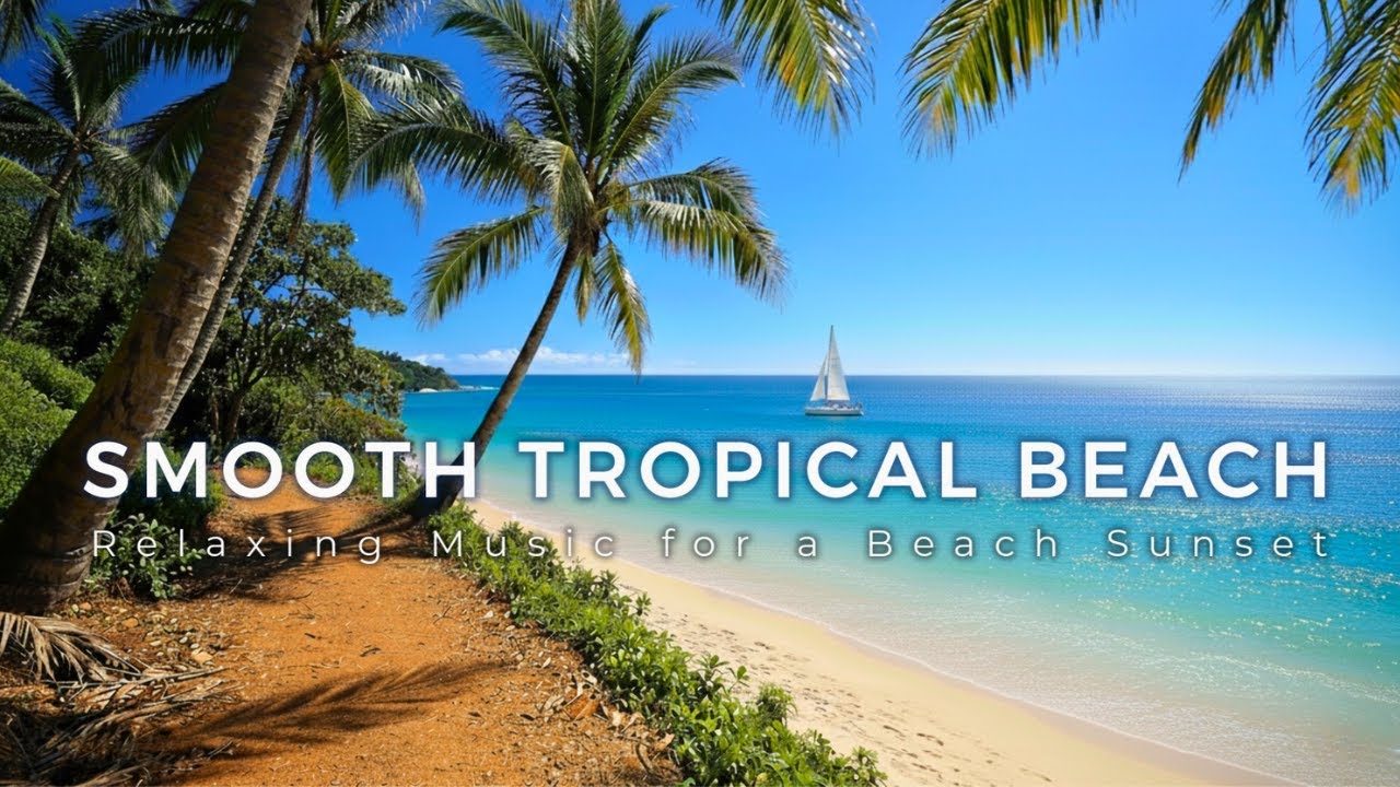 Расслабляющая музыка для спокойного заката на тропическом пляже