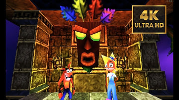 Crash Bash 4k 60 FPS Remastered Gameplay Duckstation + Reshade | PS1 Emulator Best Graphics