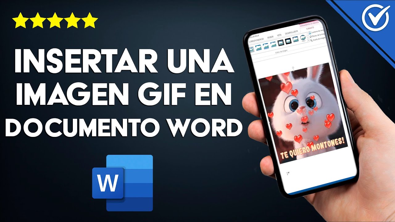 ¿Cómo insertar una imagen GIF en MICROSOFT WORD? - Agregar archivos