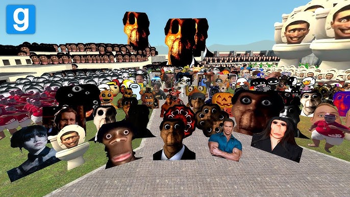 too much nextbots Gmod in 2023