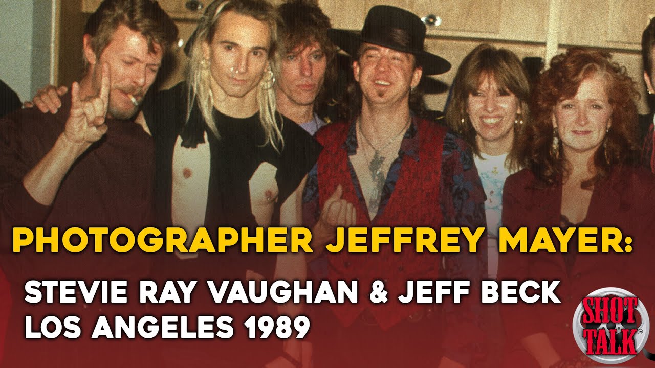 Photographer Jeffrey Mayer talks Stevie Ray Vaughan/Jeff Beck 89-Shot Talk by Rock and Roll Gallery