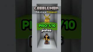 Adivina el Pokémon por pistas en Minecraft!