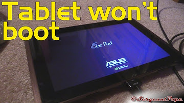 Fixing an Asus TF101 tablet and a broken hard drive in a Dell