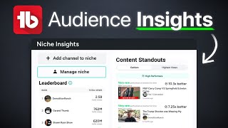 New Tubebuddy Audience Tools Outliers, Leaderboard, And More