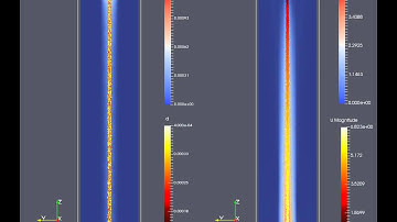 Particles settling: test 1
