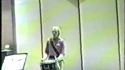 1987 DCI Snare Individual. 3rd Lee Rudnicki