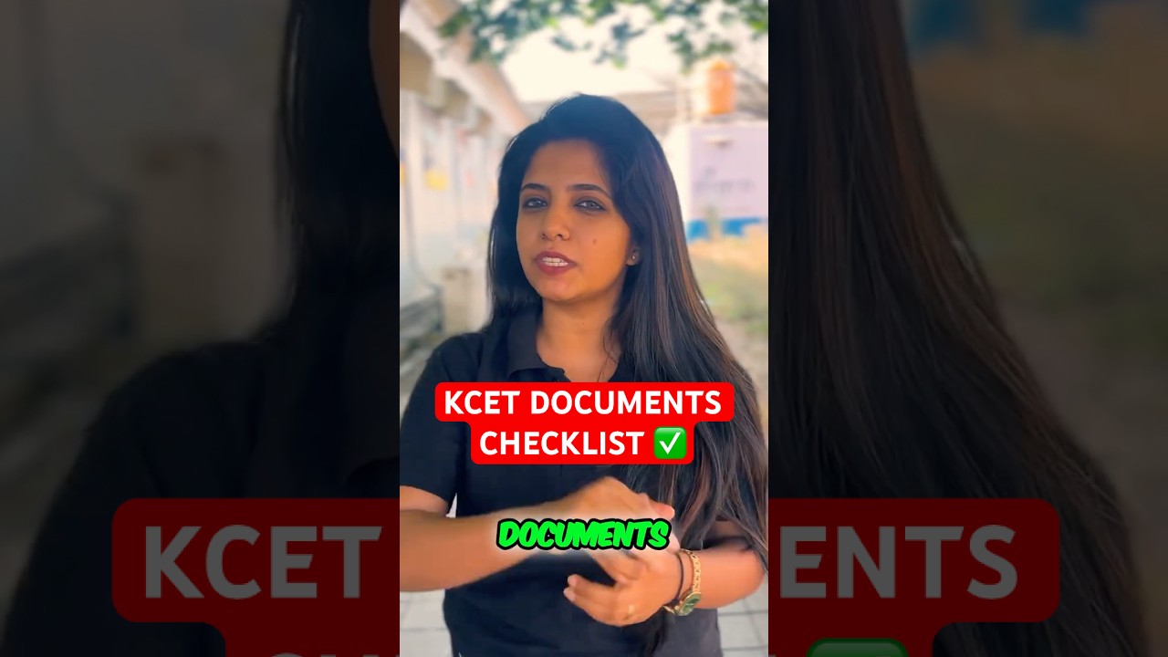 Document for KCET 2026 Application Form 