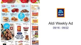 Aldi Weekly Ad 09/16 - 09/22