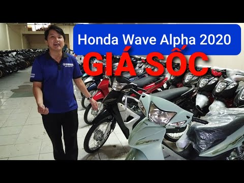Video Giá xe Honda Wave Alpha 2020 GIẢM GIÁ SỐC - Cận cảnh 6... - youtube