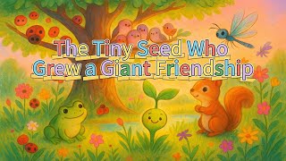 The Tiny Seed Who Grew a Giant Friendship 🌱 | Heartwarming Bedtime Story for Kids