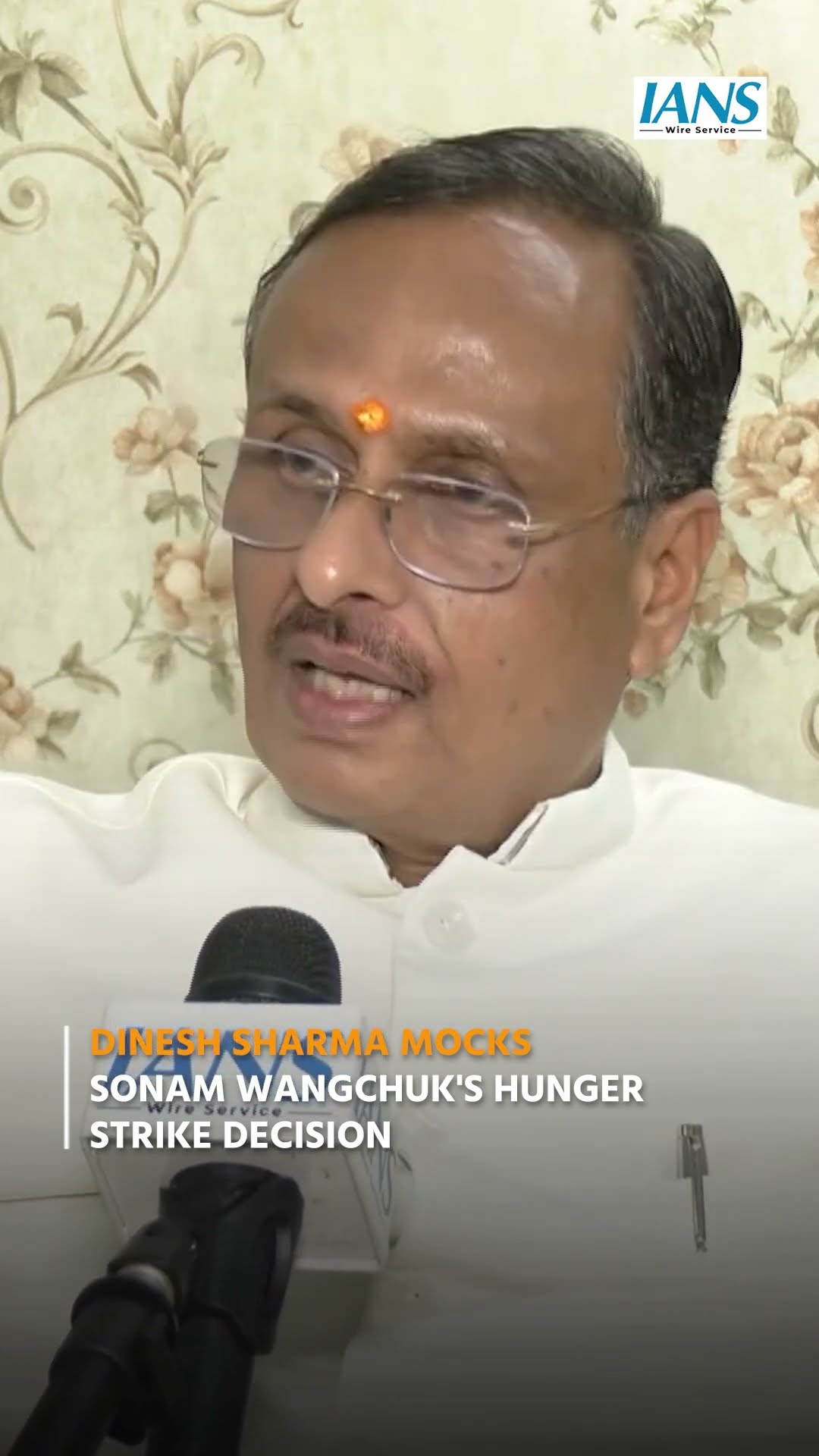Dinesh Sharma Mocks Sonam Wangchuk's Hunger Strike Decision