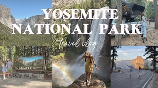 YOSEMITE NATIONAL PARK | Exploring Yosemite Valley, bike riding, camp curry & more!