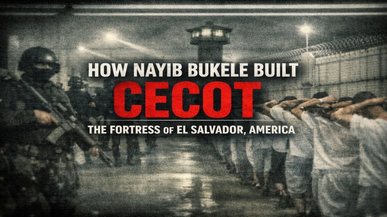 HOW NAYIB BUKELE BUILT CECOT, THE FORTRESS OF El SALVADOR, AMERICA
