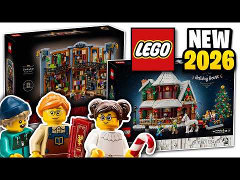 EVEN MORE LEGO October 2026 Sets OFFICIALY Revealed - NEW Winter Village