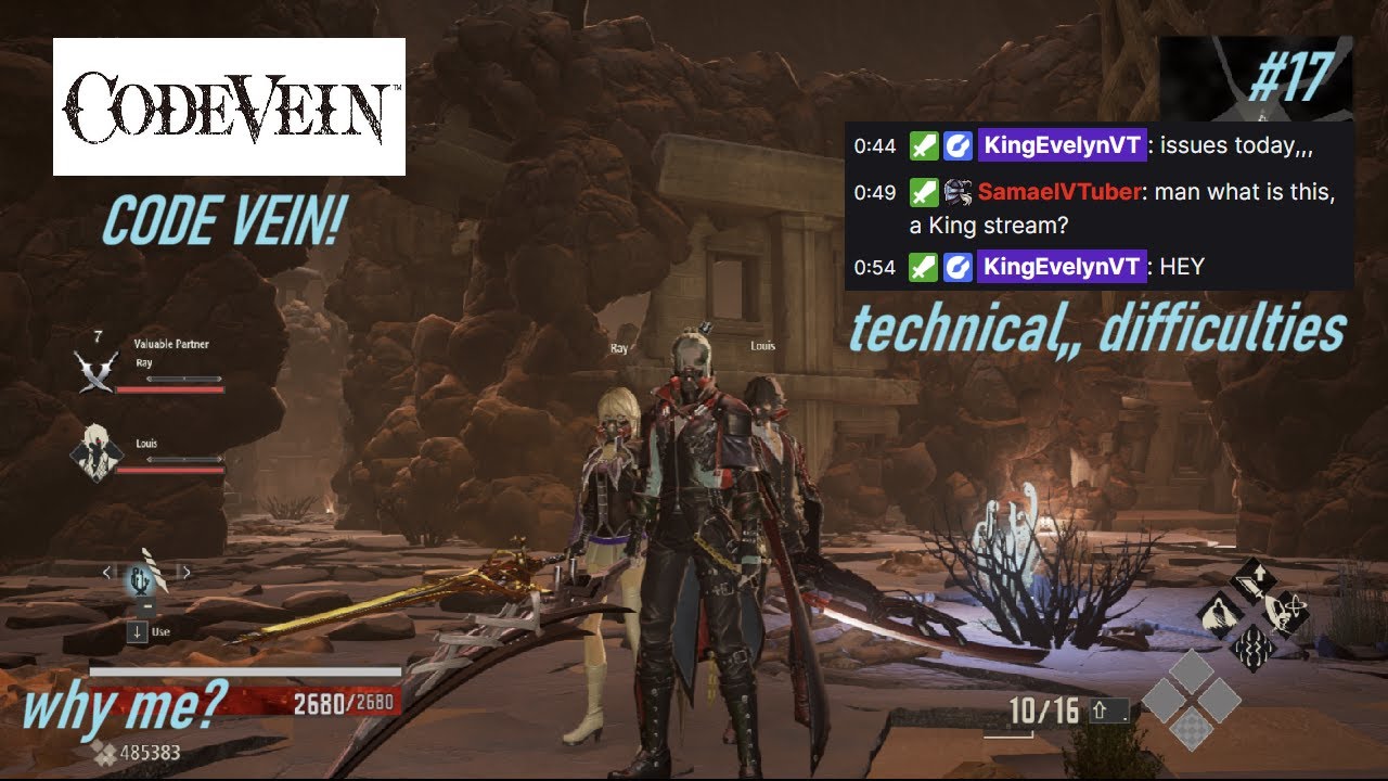 Box 17 Code V Code Vein VOD #17 | Minor Progress - YouTube