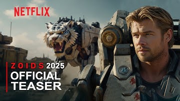 Zoids Tiger | Official Teaser | Netflix (2025) Chris Hemsworth #netflix #movie #trailer #ai