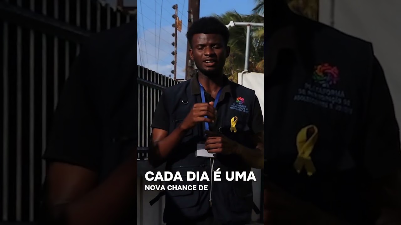 Porque cada vida tem valor. Cada história importa. Cada pessoa importa. A tua vida importa. 💛
