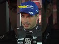 🗣️ Carlos Sainz: "La última vuelta ha sido la mejor que podía hacer"