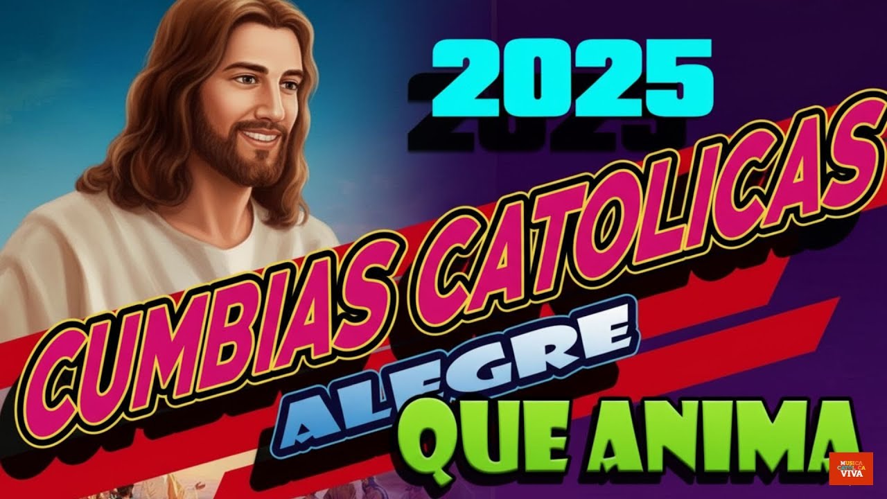 Hermoso Popurrí de cumbias católicas alegres💚💙❤💛Alabanzas católicas