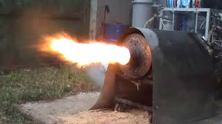 burner consumes a special sort of waste oil