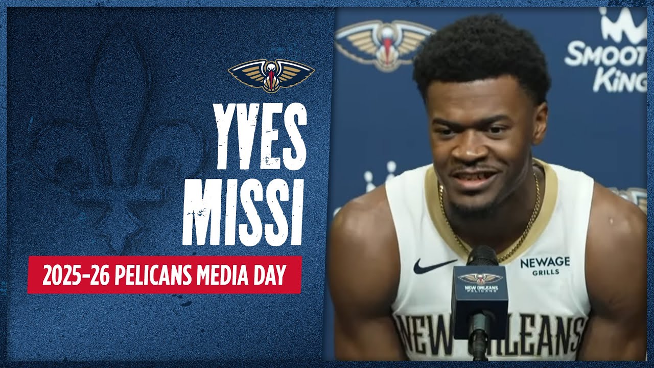 Yves Missi Interview from 2025 Pelicans Media Day | New Orleans Pelicans