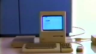 Apple Macintosh Office ad   Talk To IBM 1985 HD