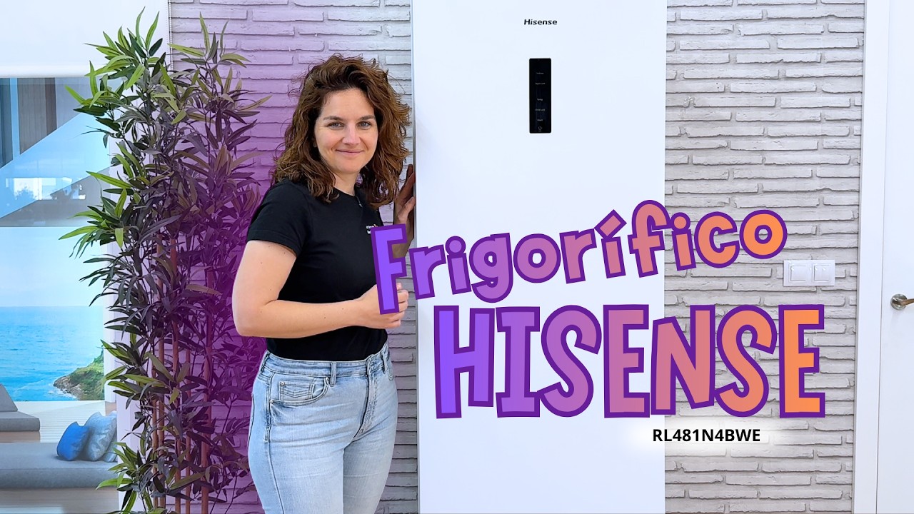 ❄ Hisense RL481N4BWE | Frigorífico 1 puerta con 370l, Total No frost y botellero