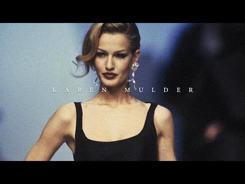 Karen Mulder | Femme Fatale Catwalk
