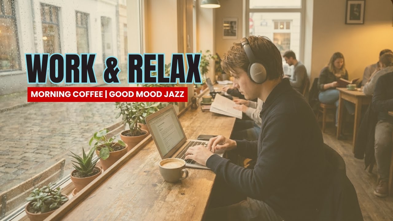 Work from Cafe 💻 Happy Bossa Nova Music to Boost Productivity & Good Mood