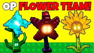 картинка: Сможет ли наша команда OP FLOWERS одержать победу в СОЛО-ДОДЖО в игре Garden Tower Defense?