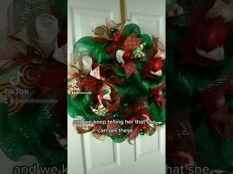 Video: Holiday Bue Craft – How To Tie A Christmas Bue For Wreaths